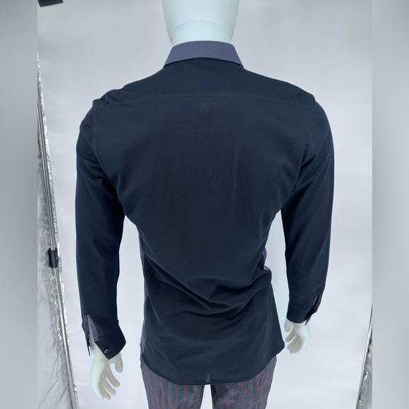 NWT Bon Vivan Color Blocked Button Down Shirt - Picture 7 of 9